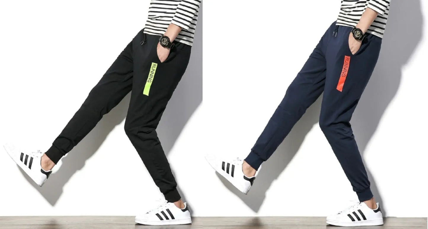 Pack Of 2 Polyester Blend Joggers