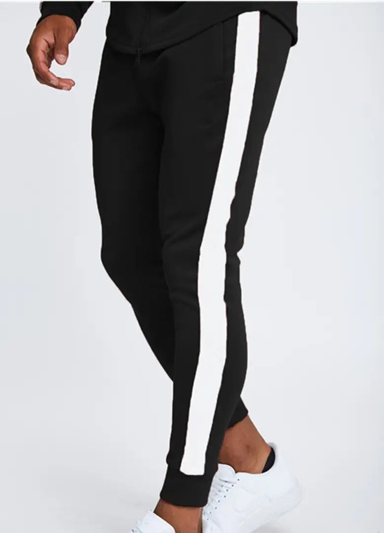 Men's Polyester Blend Slim Fit Joggers