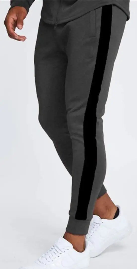 Men's Polyester Blend Slim Fit Joggers